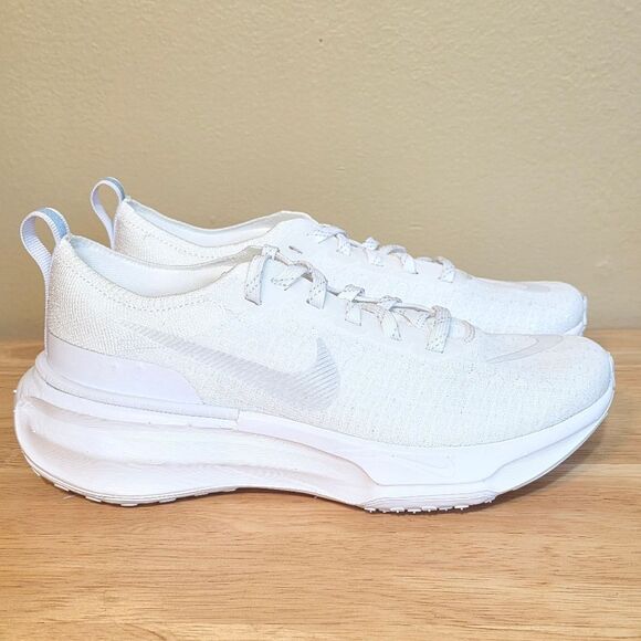 Nike ZoomX Invincible Run Flyknit 3 Running Shoes White Photon Dust Women's 6 - Picture 1 of 7
